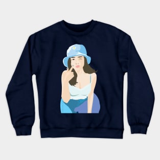 Pokimane Minimalist Crewneck Sweatshirt